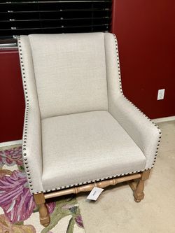 Martha Stewart Cream Chair NEW