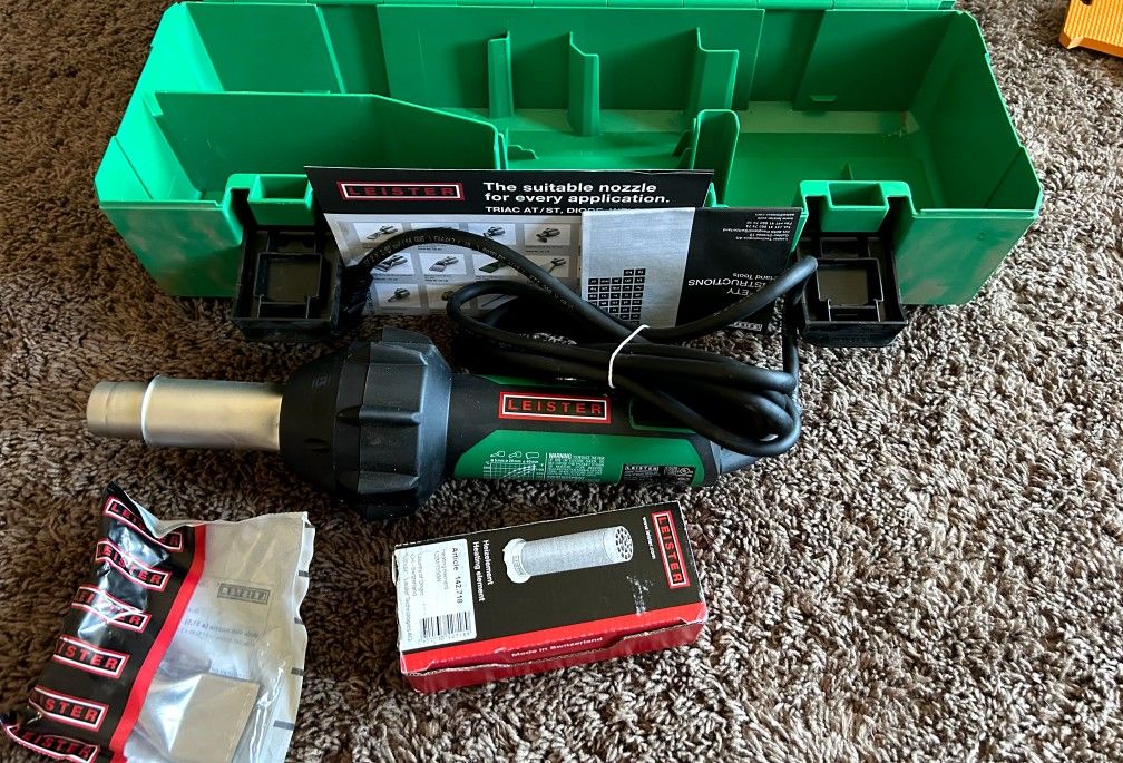 Leister Heat Guns BRAND NEW! Single Ply, Rubber Welder