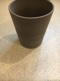 Small clay flower pot