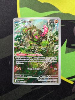 Okidogi 074/064 Pokémon Illustration Rare Holo Card
