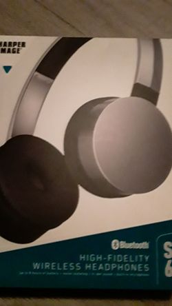 Sharper image wireless headphones