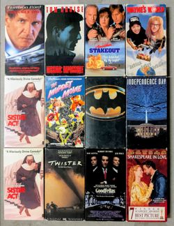 Used VHS Tapes