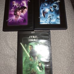 NEW Star Wars Movie DVD (3) A New Hope (orig Movie), Empire Strikes Back , Return Of The Jedi