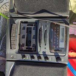 Radio And Cassette Player