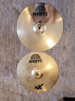 Sabian xs20 high hat cymbal for drum set