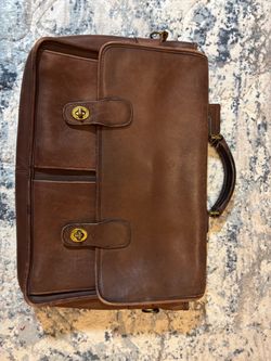 Coach Leather Briefcase