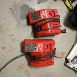 Two Milwaukee Chargers 