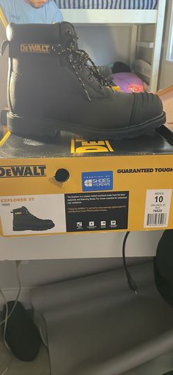 Work boots steal toe.