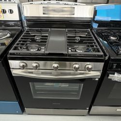 Samsung 30” Range Gas / 1 Years Warranty 
