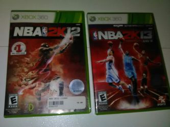 Xbox 360 NBA 2K12 & 2K13