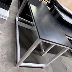 Commercial Grade Heavy Duty Work Table Stone Marble Top  Office Furniture Desk