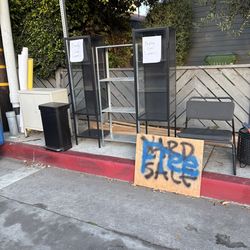 FREE furniture, wood, garbage cans, etc.