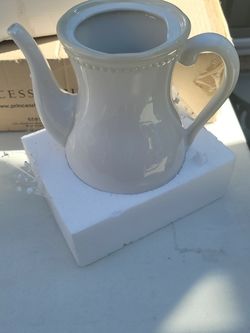 Princess House Ceramic Coffee Pot