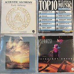 Relaxation Music Package 4 CD Collection. Top 10 Classical Music, Acoustic Alchemy, Szakcsi, The Sea