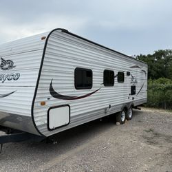 2015 Jayco Jay flight slx 264bhw  29ft bunkhouse front private bedroom 