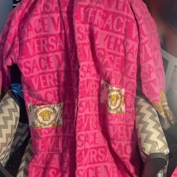 Versace Pink robe