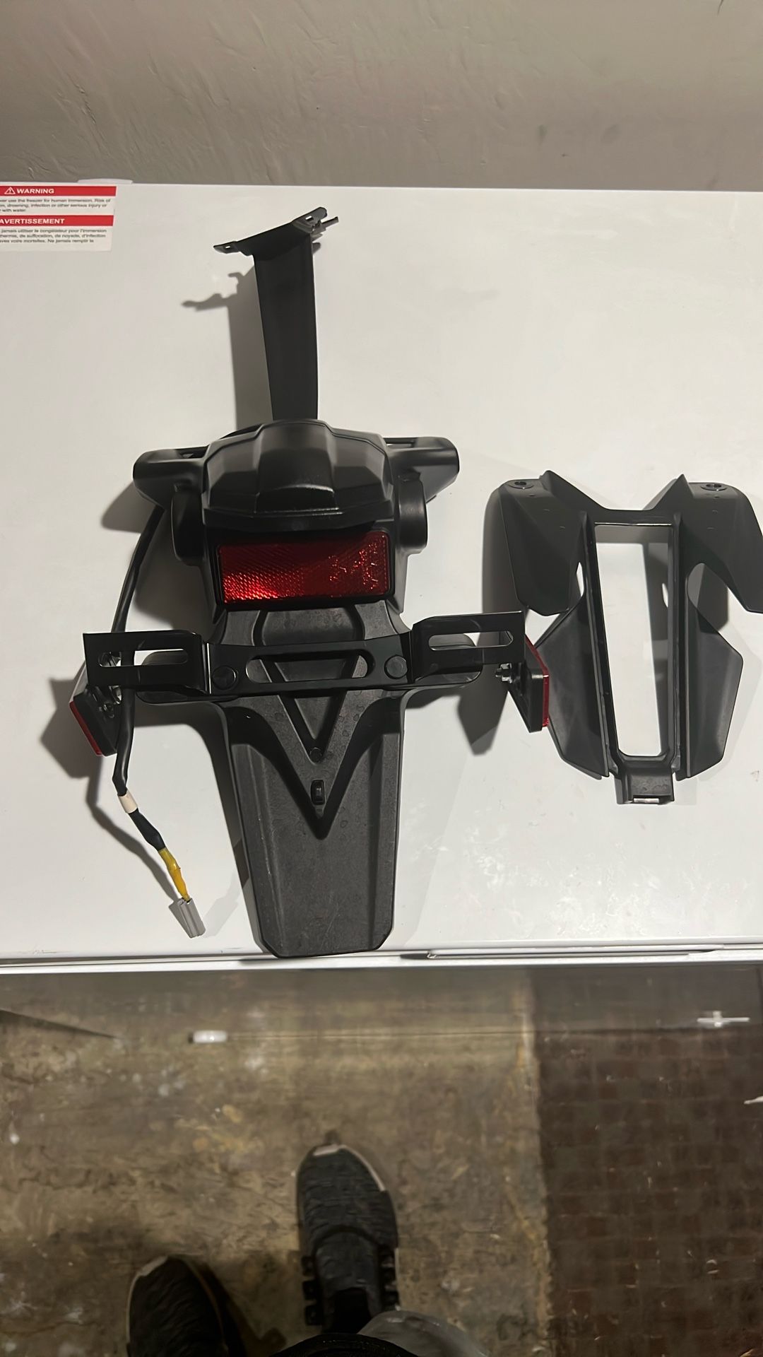 Stock Fender Plate Holder For Yamaha Mt07