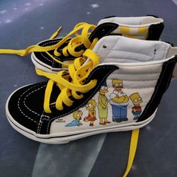 Simpson Vans. Boys Size 11