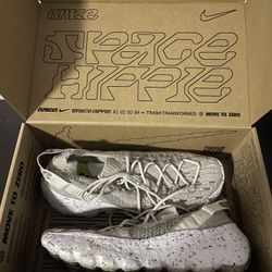 Nike Space Hippie 04 - Size: 8.5 - Color: Light Bone/Olive Grey - White
