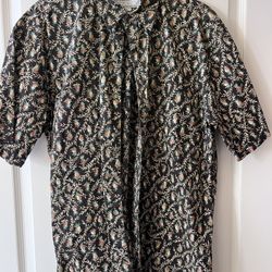 100% Cotton Lawn Medium Kalaheo Aloha Shirt