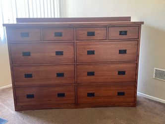 Solid oak dresser