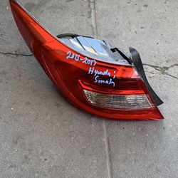 2015-2017 Hyundai Sonata Left Side Tail Light