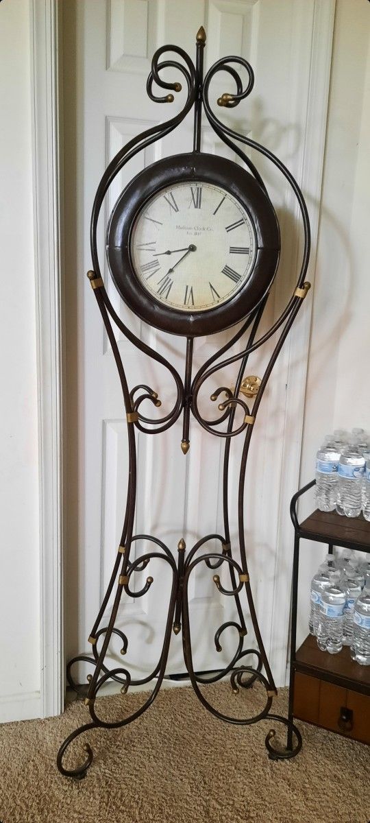 Old fashioned floor clock