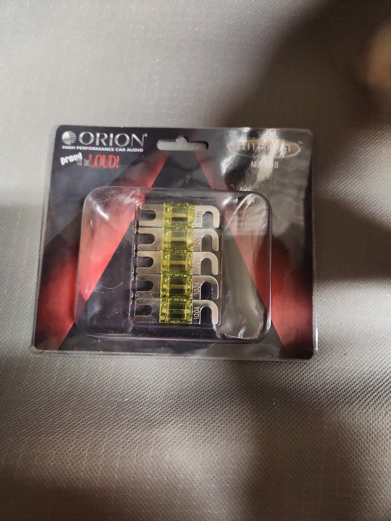 Orion MA100 100A Mini ANL Fuses 5 Pack