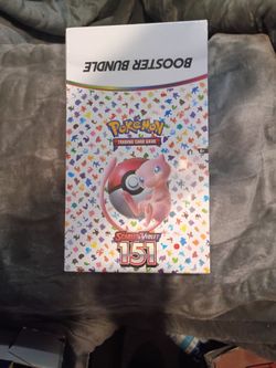 Pokemon 151 Booster Bundle Display case Sealed