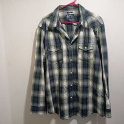 Men's flannel shirt 2xl