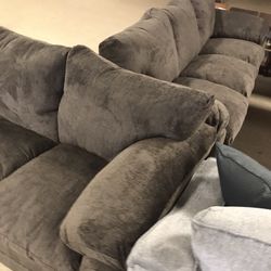 Two Piece Couch And Loveseat !