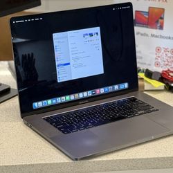 2019 MacBook Pro 16” Touchbar 16GB Ram. $70 Down Payment!