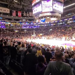 Lakers Vs Charlotte 11/8/2021 Section 109 Row 15 Seats 1 And 2