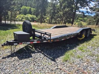 PJ 102X20 EXTRA WIDE DRIVE OVER FENDER TRAILER 14k