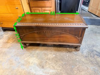Depression era cedar chest