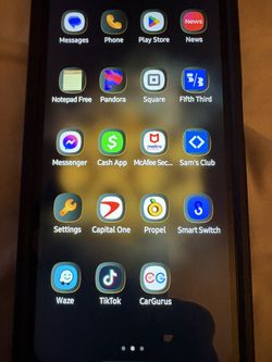 Phone With TikTok And CapCut