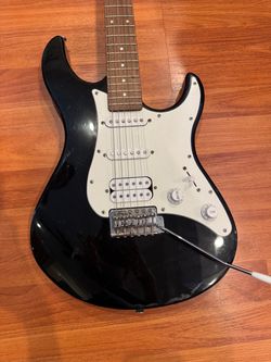 Yamaha Pacifica Series Electric Guitar Black Solid HSS Tremolo 6-String RH