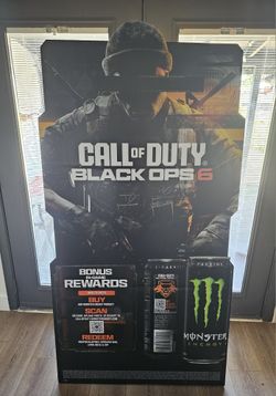 Black Ops 6 Promotional Standee Monster Energy