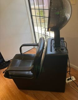 Secadora de pelo con silla