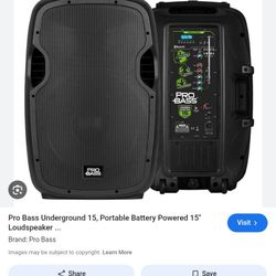 Pro Bass Bluetooth 15
