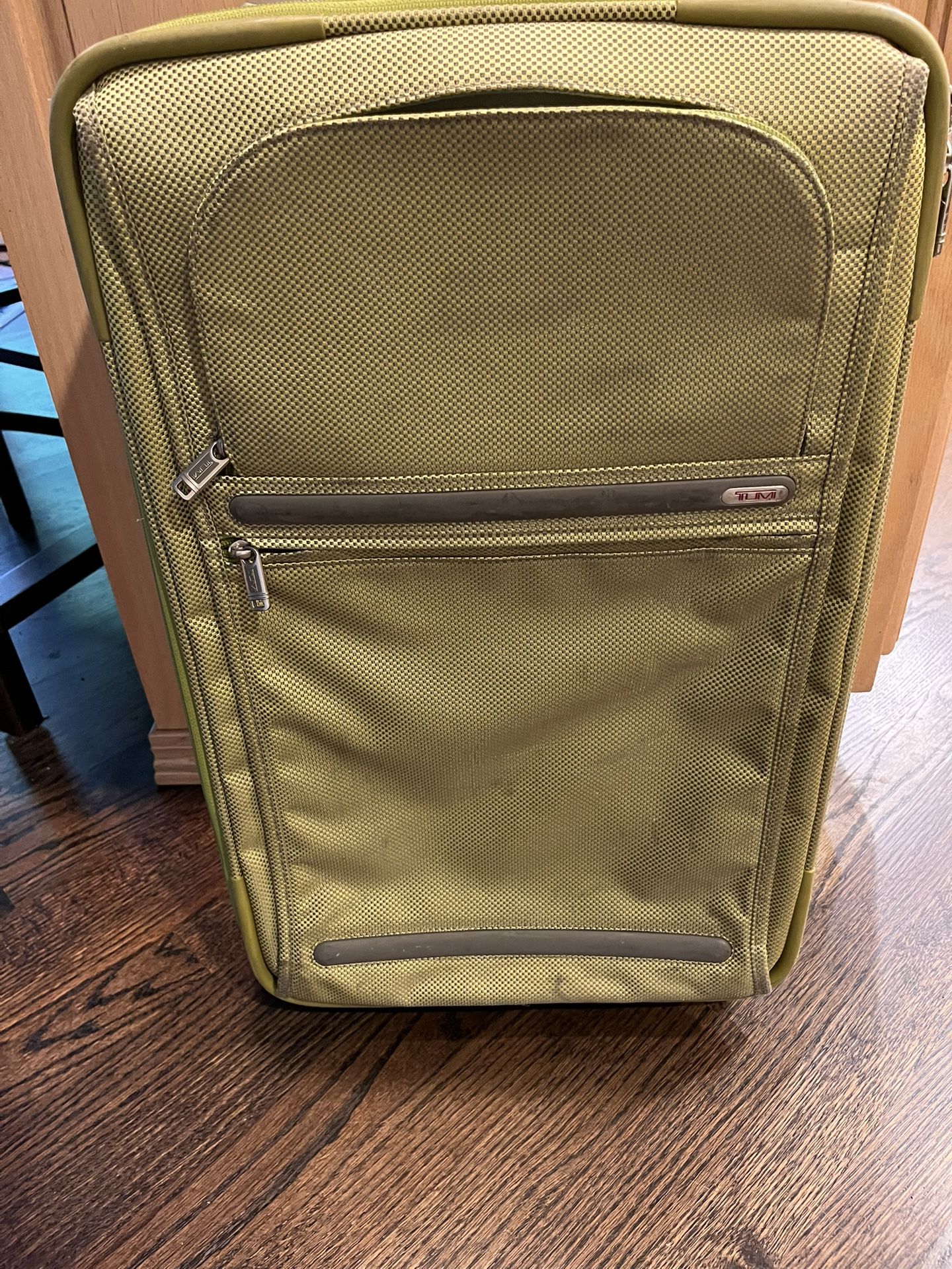 Tumi Green Carry On Luggage