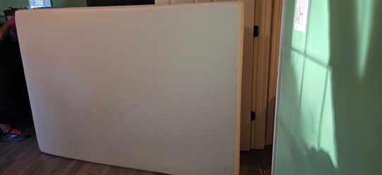 Full size bed with frame