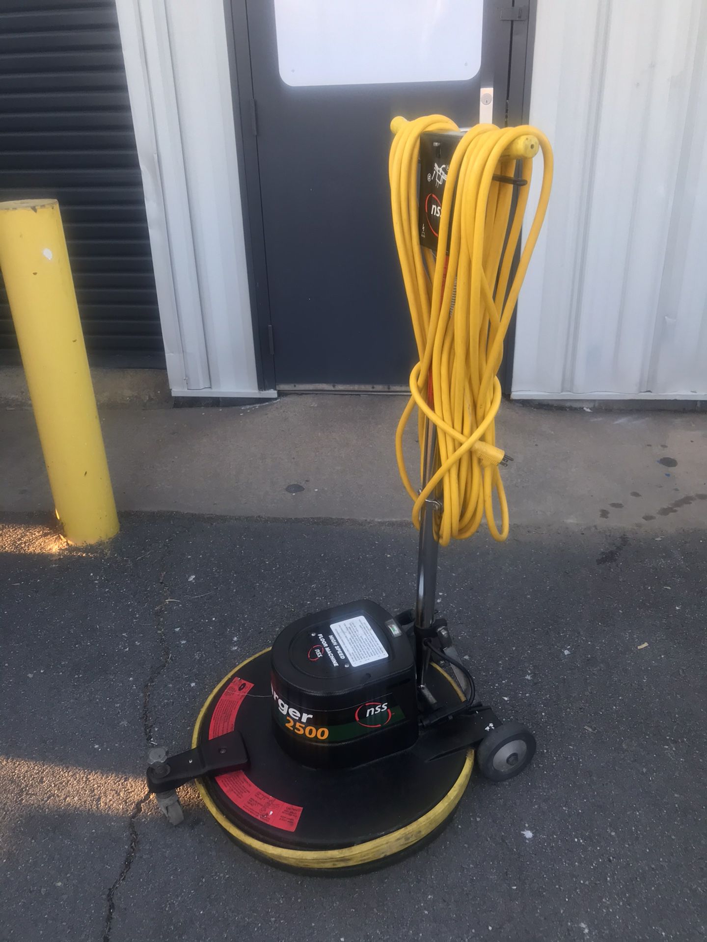 High Speed 2500 RPM Floor Buffer/ Burnisher NSS Charger 2500
