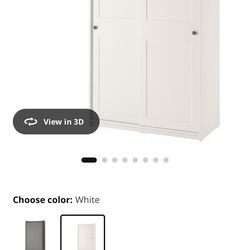 Sliding wardrobe/closet