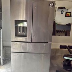 Whirlpool Four Door Stainless Steel Refrigerator 