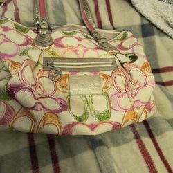 Clean Like New Authentic Coach Poppy Patch Etc Crossbody And Other High-end Purses