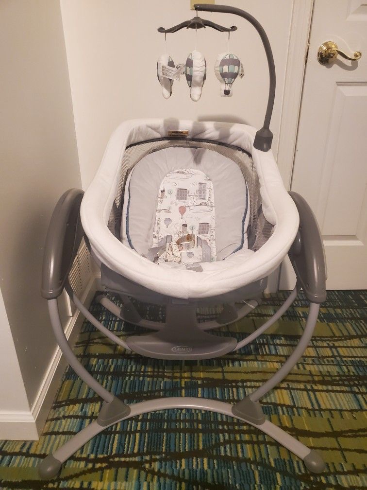 Graco  DuoGlider gliding swing- Bellevue