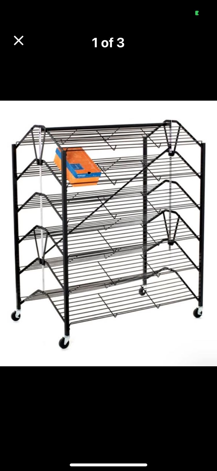 Nice Size Foldable Retail Shoe Rack