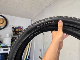 Two Kenda 27.5 x 2.40 Mountain Bike Tires