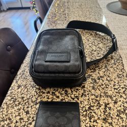 Coach Sling Bag With Wallet